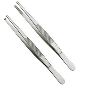 Surgical Tooth & Plain Forceps 6 Inch – Pack of 2