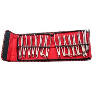 14-Piece Tooth Extraction Forceps Set
